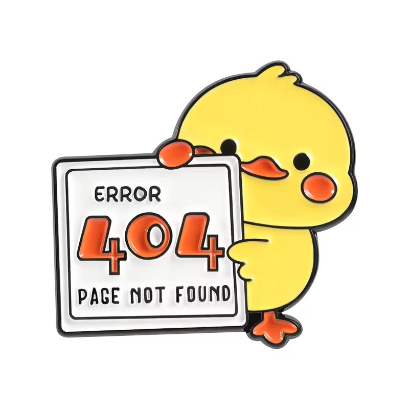 PK 111 Error Enamel Pin Badge ( 1 pc ) Imported Premium Quality