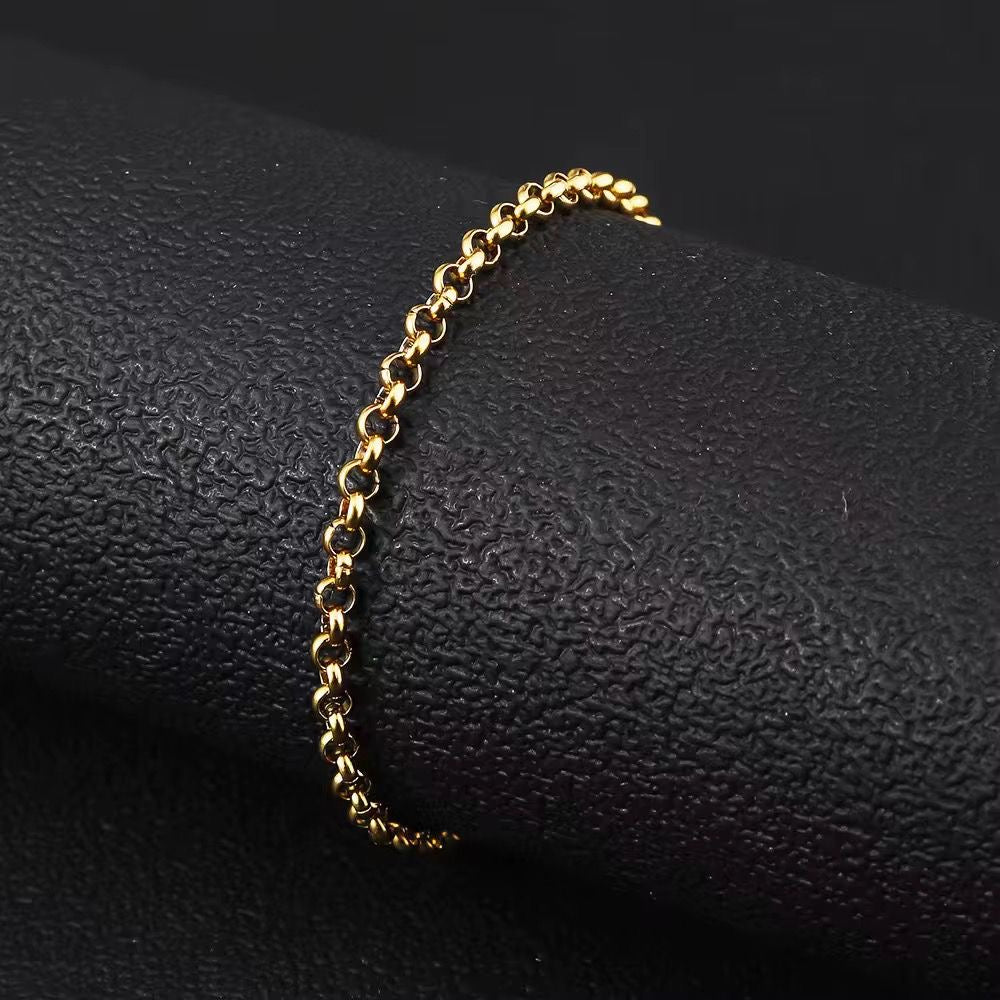 SJ 1024 Dainty Bracelet  - 18k Gold PVD plated stainless steel - Anti tarnish