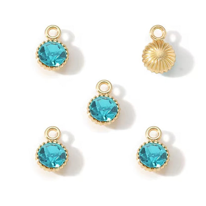 BBB 404 Zircon alloy Charm ( 1 pc ) High Quality Shine