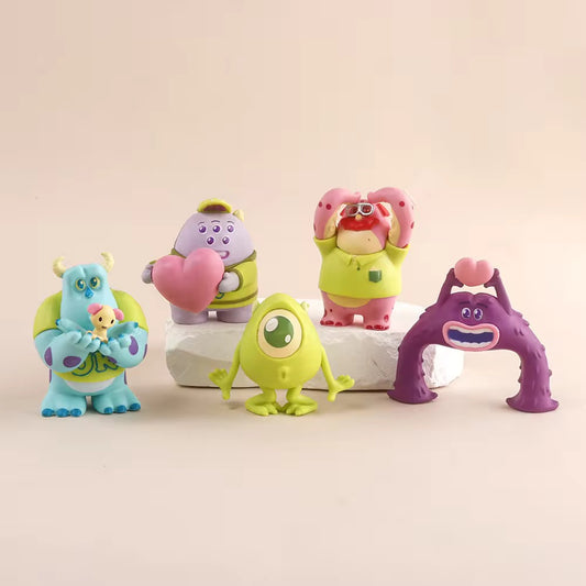 AS 10 Monster University Anime Blind box figurines ( 1 pc ) mystery random selection