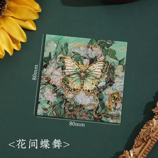 PK 39 Green Butterfly Metal Bookmark ( 1 pc ) Imported Premium Quality