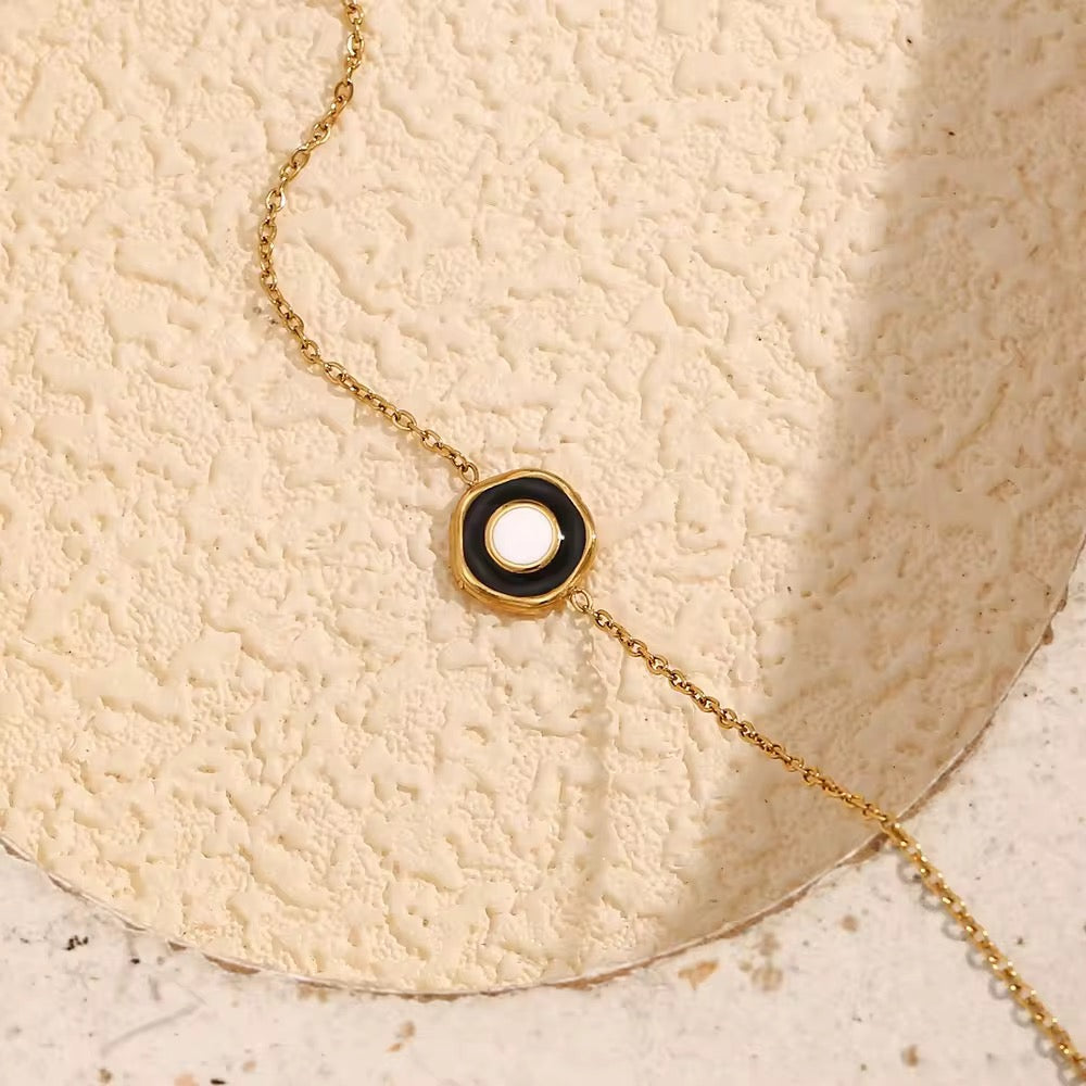 SJ 416 Irregular Minimalistic Bracelet- Premium 18k Gold PVD plated stainless steel - Anti tarnish - Wholesale