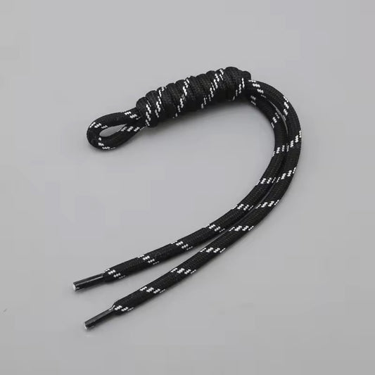 BBB 352 (a) Black Boho rope bag charm - Keyring Rope ( 1 pc )