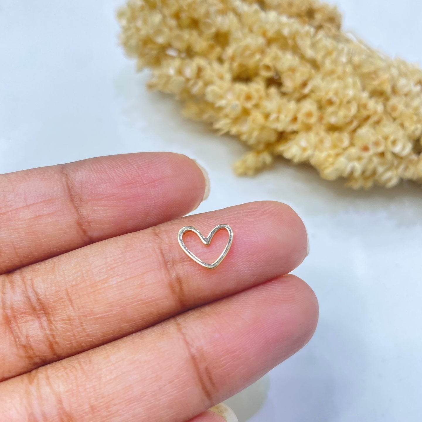 GP643 Gold plated tiny heart