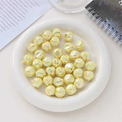 AB92 Irregular Bubble 3D Acrylic bead ( 1 pc ) UV Plated ( 12 mm )   Vc*