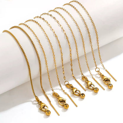 RBS02D Starry Chain Bracelet with Adjustable Slider ( 1 pc ) 18k Gold PVD