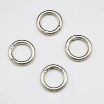 KC25  O Ring Keychain Clasp ( 1 pc ) Spring Clasp Key Ring ( 25 mm ) High Quality Alloy