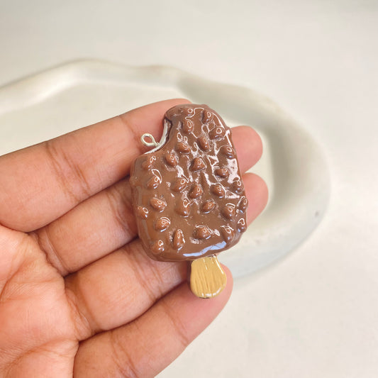 BBB 289 (b) Chocobar Icecream Resin charm ( 1 pc ) with Hook ( 32:45 mm )