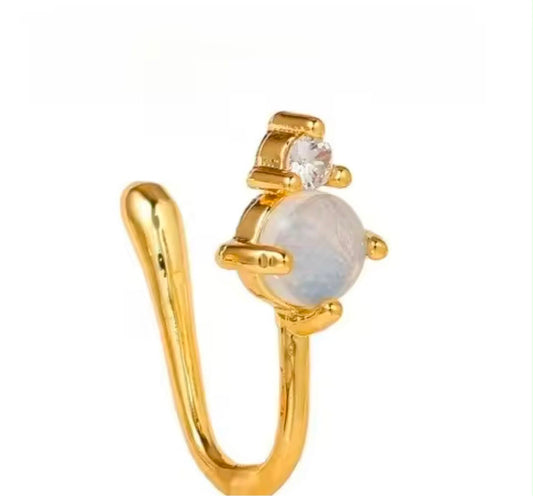 NPJ01C  (1 Pc) 18k gold copper plated