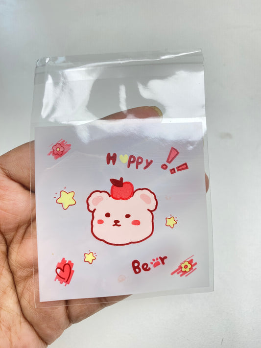 Happy Bear self adhesive cover ( 1 pc )