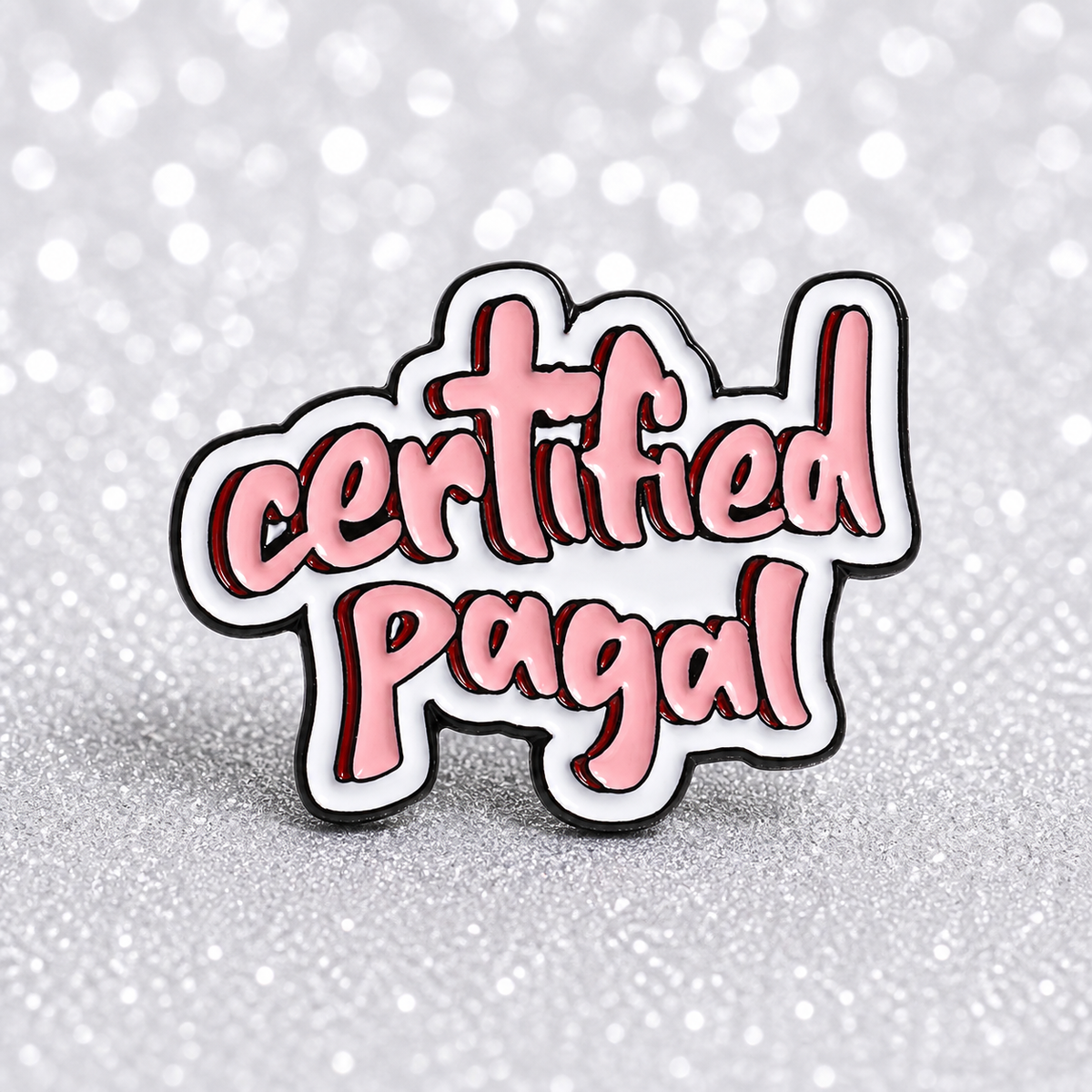 PK 115 Certified Pagal Enamel Pin Badge ( 1 pc ) Imported Premium Quality