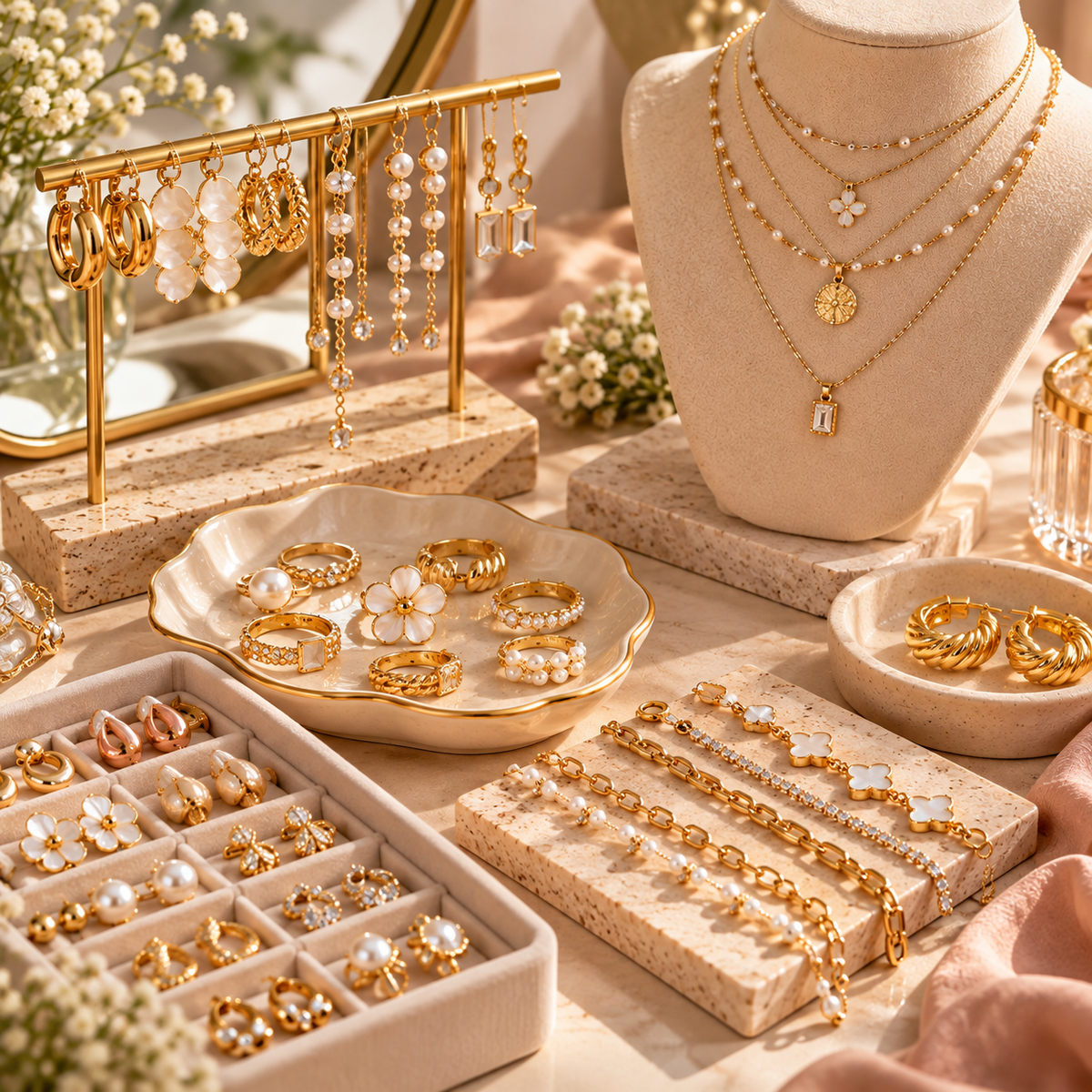 Ready-made jewelry and accessories