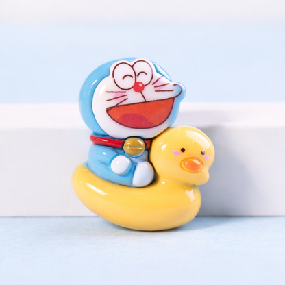 BBB 333 (e) Doraemon Cartoon Resin charm ( 1 pc ) with Hook ( 28 mm )