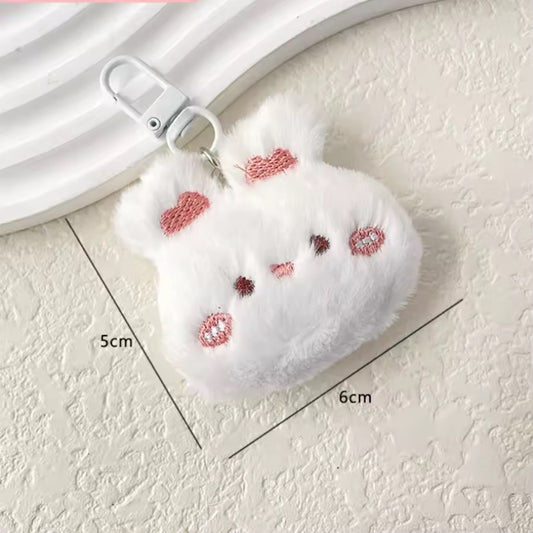 PK 22 Rabbit 3D Plush Toy Keychain ( 1 pc ) Imported Premium Quality
