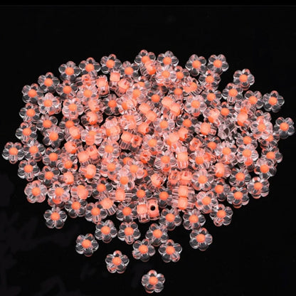AB88 Plum blossom flower bead  (1PC)