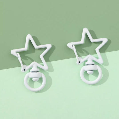 BBB 084 Star shape buckle keychain  clasp ( 1 pc )