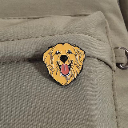 PK 106 Doggy Enamel Pin Badge / 1 pc / Imported Premium Quality