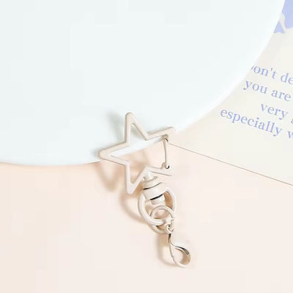 KC27 Star key clasp with lobster clasp - Keyring Clasp( 1 pc ) ( 10:35 mm )