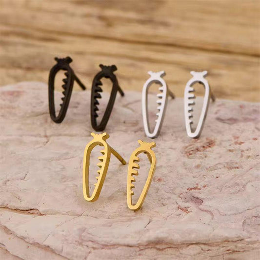 ESJ23G carrot Mini studs