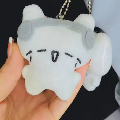 PK 43 Cute Cat 3D Plush Toy Keychain ( 1 pc ) Imported Premium Quality