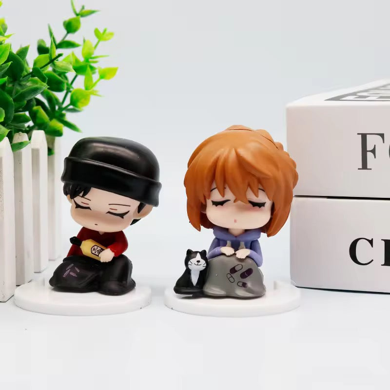 Q Version Detective Conan Cartoon Anime figurines ( 1 pc ) Mystery box