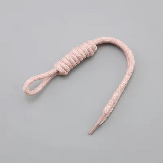 BBB 352 (u) Light Pink Boho rope bag charm - Keyring Rope ( 1 pc )