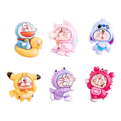 BBB 333 (a) Doraemon Cartoon Resin charm ( 1 pc ) with Hook