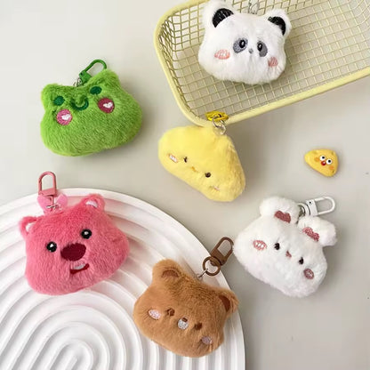 PK 22 Rabbit 3D Plush Toy Keychain ( 1 pc ) Imported Premium Quality