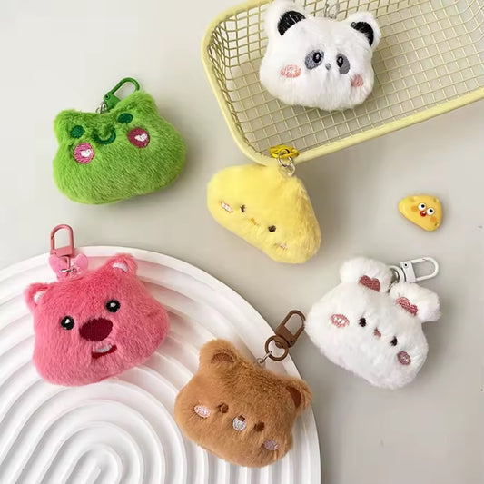 PK 27 Panda 3D Plush Toy Keychain ( 1 pc ) Imported Premium Quality