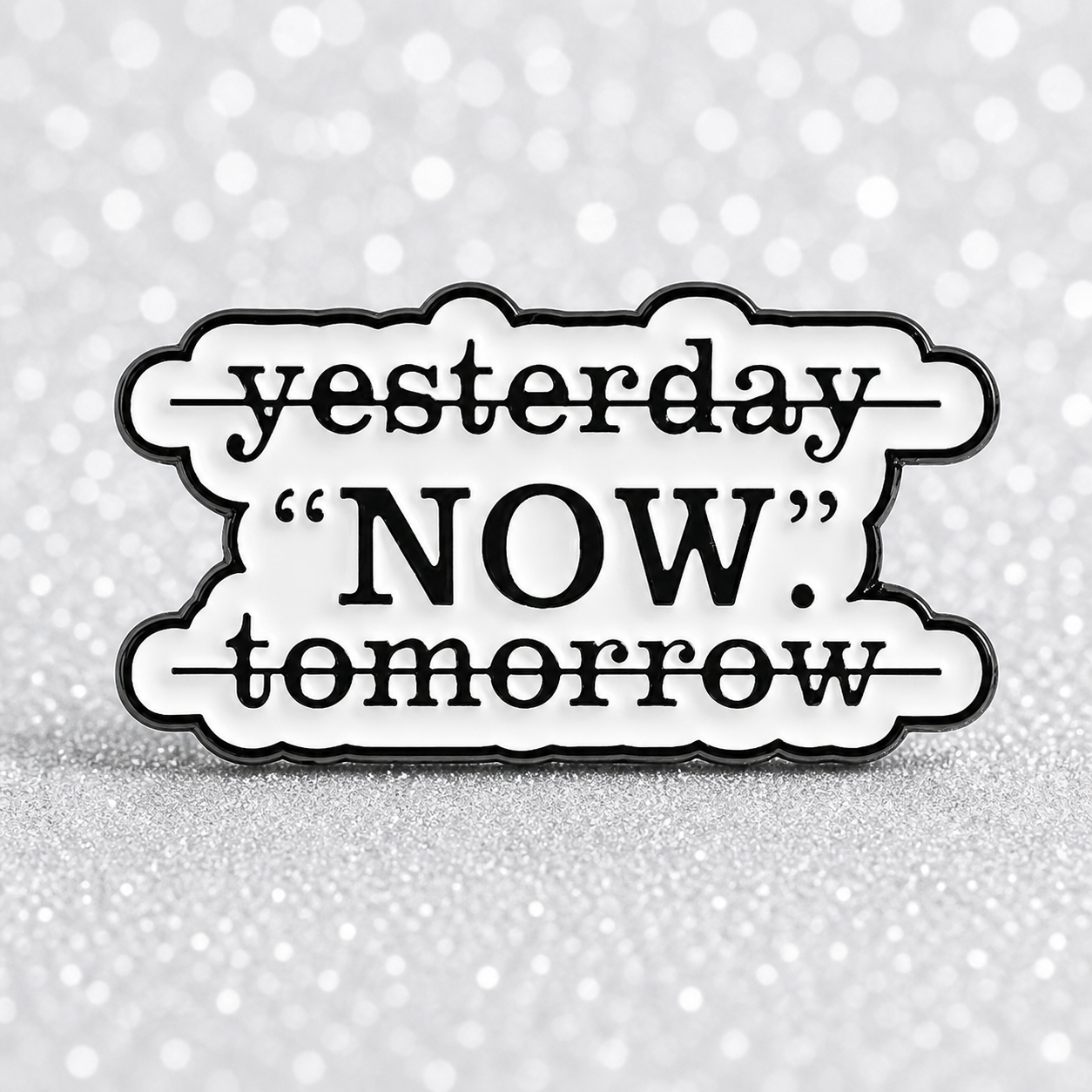 PK 110 Motivation Enamel Pin Badge ( 1 pc ) Imported Premium Quality