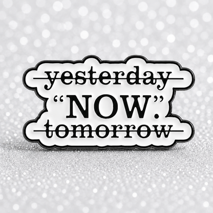 PK 110 Motivation Enamel Pin Badge ( 1 pc ) Imported Premium Quality