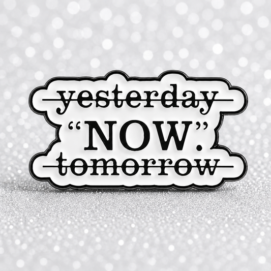 PK 110 Motivation Enamel Pin Badge ( 1 pc ) Imported Premium Quality