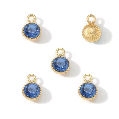 BBB 404 Zircon alloy Charm ( 1 pc ) High Quality Shine