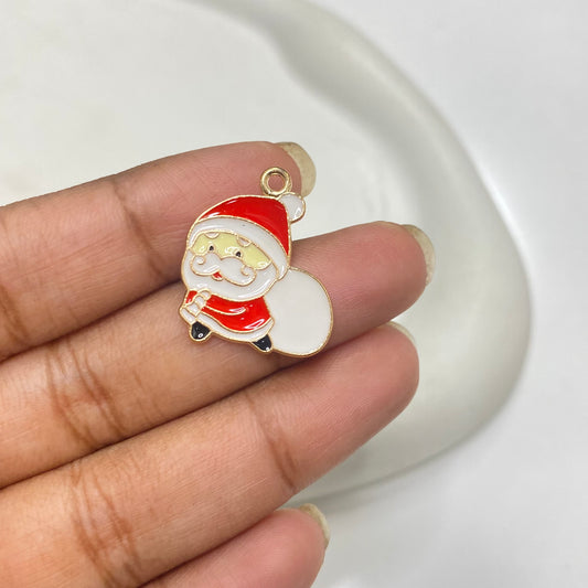 EC 1944 Christmas theme enamel charm ( 1 pc )