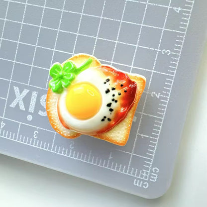 RM09H Food Korean themed resin charm  ( 1 pc ) with / without hook
