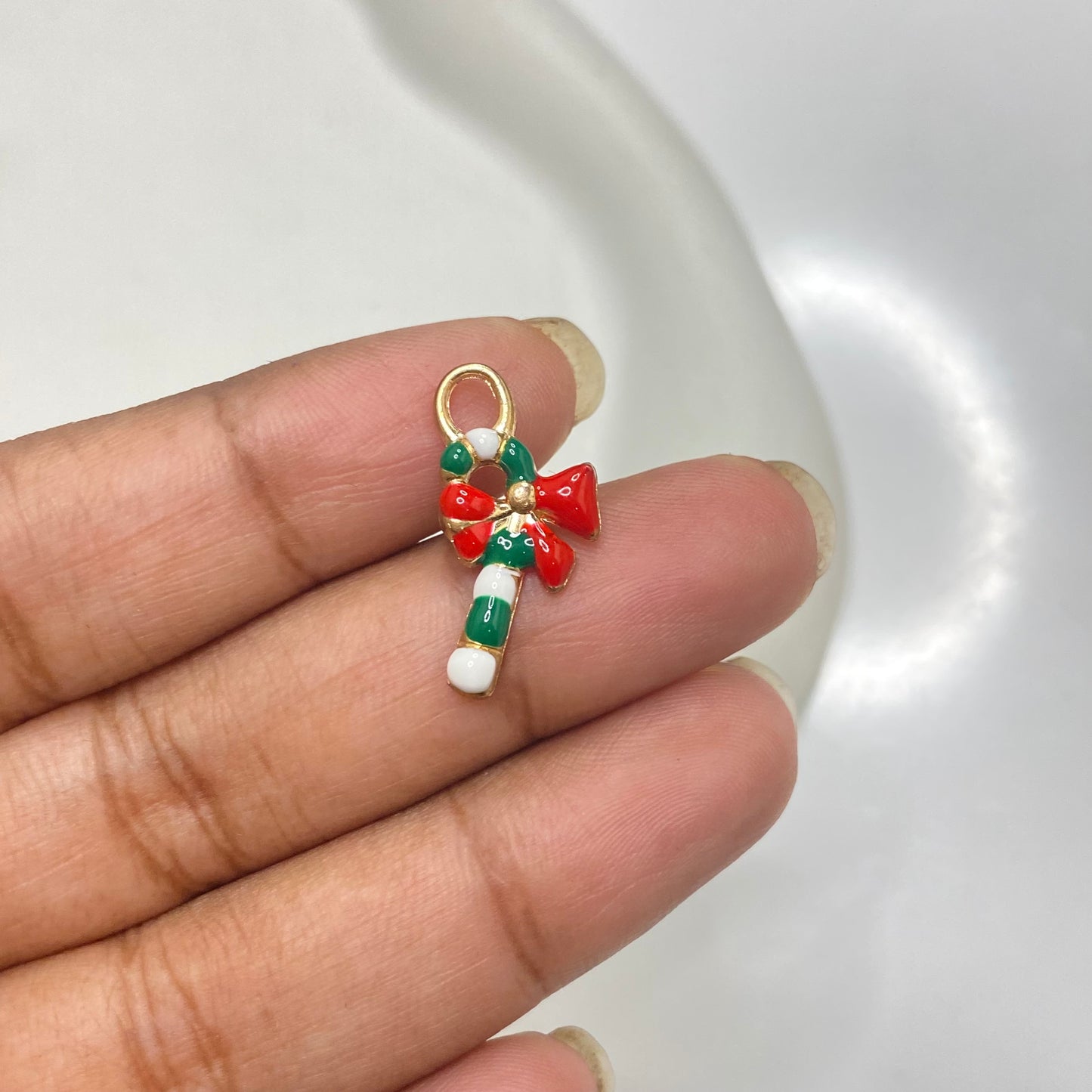EC 1942 Christmas theme enamel charm ( 1 pc )