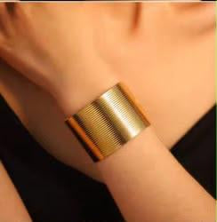 BSJ20B Chunky bracelet - 18k Gold PVD plated