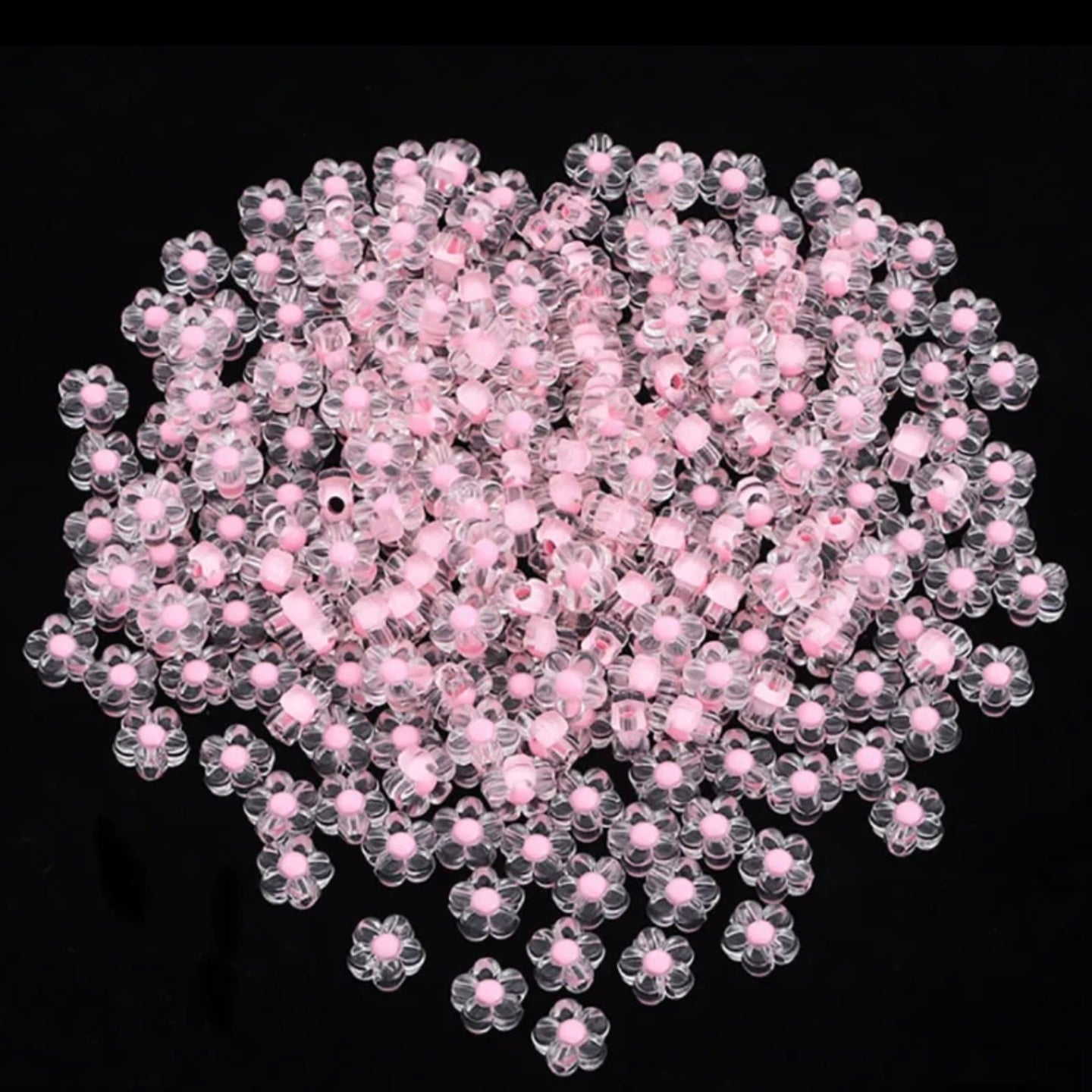 AB88 Plum blossom flower bead  (1PC)