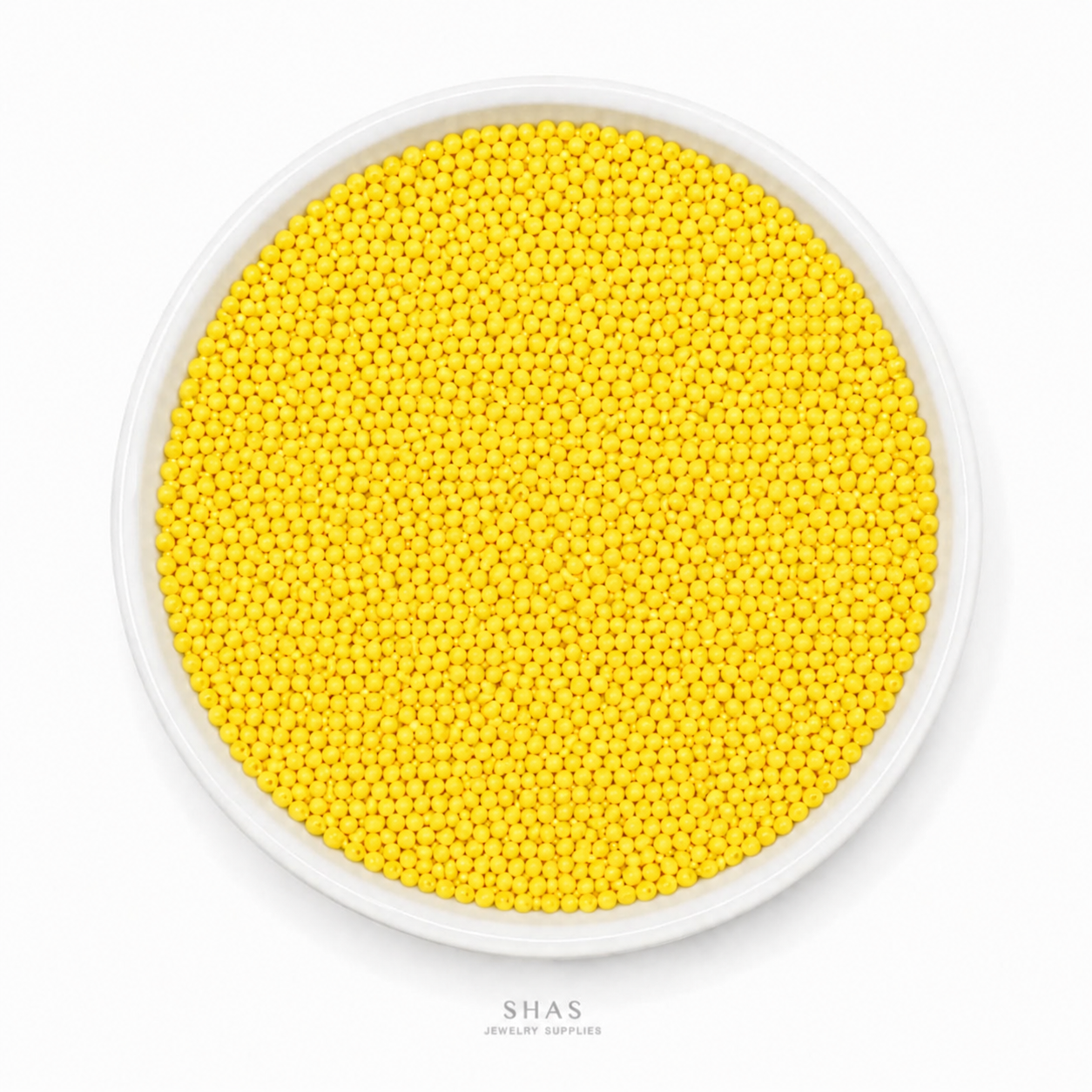 SB02C Yellow Glass Seed Bead ( 1 Pack - 5g ) Premium Quality