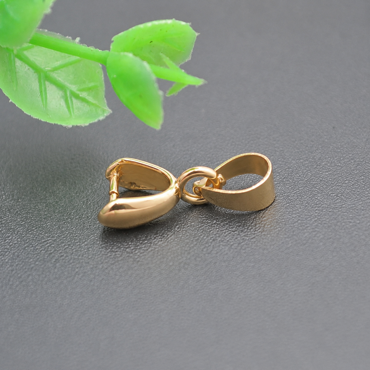 E18B03 Pinch Pendant Bail ( 1 pc )
