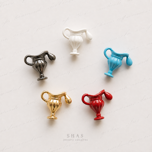 AC05 Magic Lamp Alloy Charm ( 1 pc )
