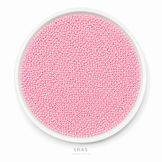SB02T Baby Pink Glass Seed Bead ( 1 Pack - 5g ) Premium Quality