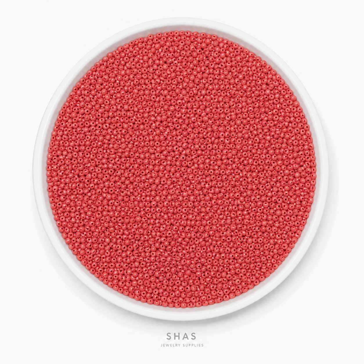 SB02U Brick Red Glass Seed Bead ( 1 Pack - 5g ) Premium Quality