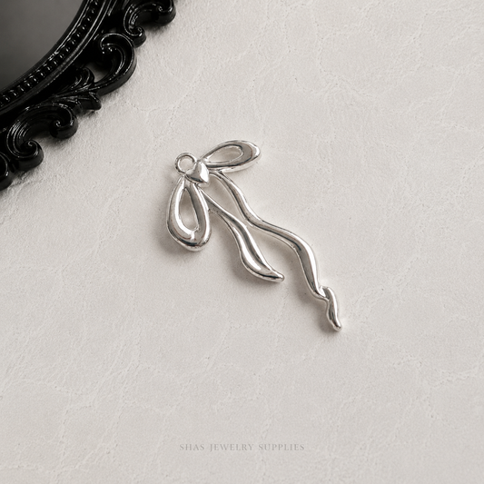 MC02P Ribbon Bow Y2K Charm ( 1 pc )