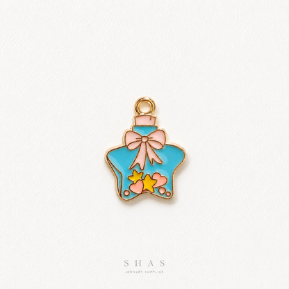 EC01F Sea Love Potion Enamel Charm ( 1 pc ) High Quality Shine
