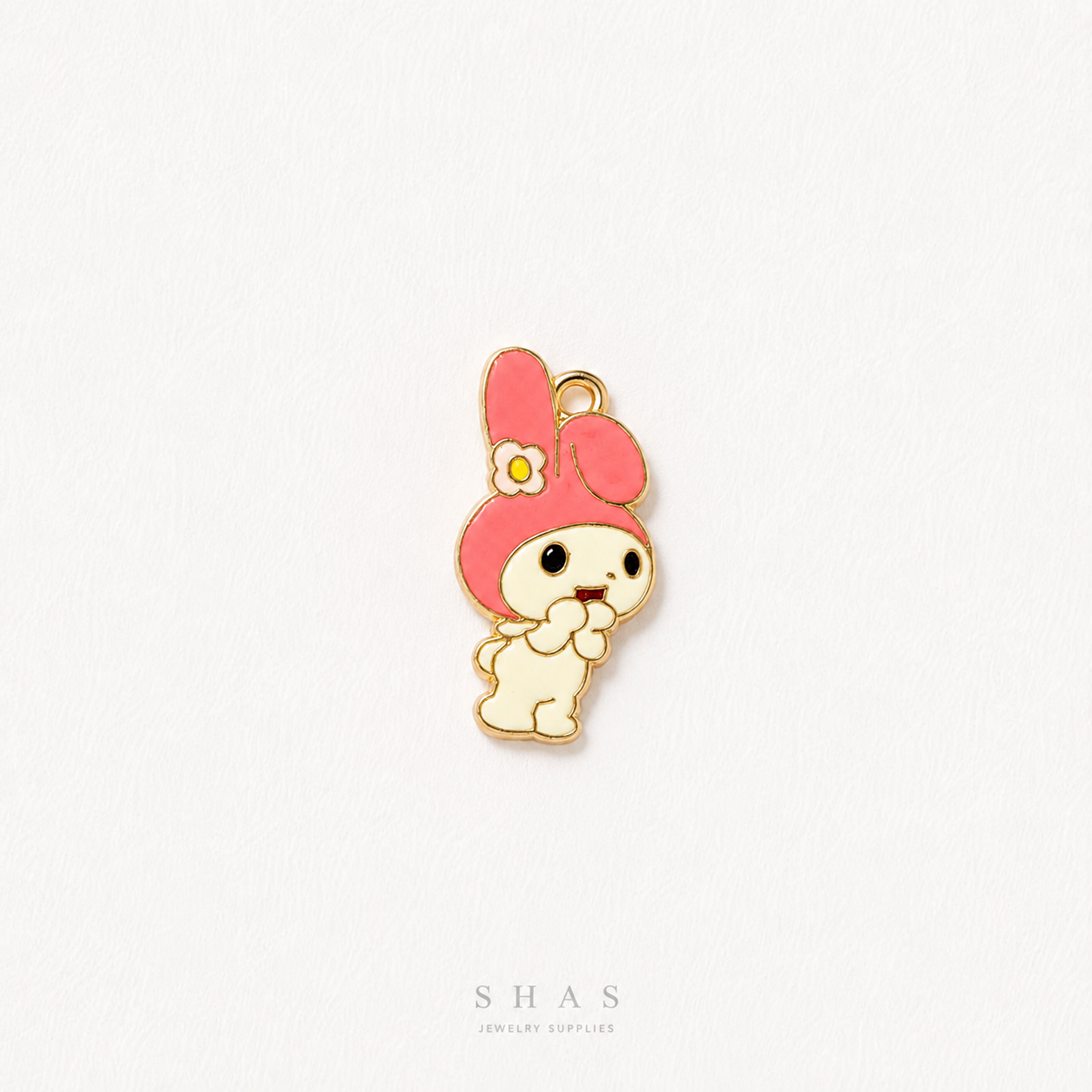EC02U Sanrio My Melody Enamel Charm ( 1 pc ) High Quality Shine