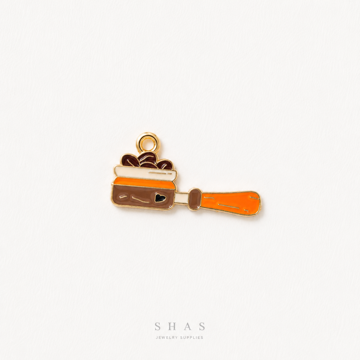 EC03S Coffee Grinder Enamel Charm ( 1 pc ) High Quality Shine