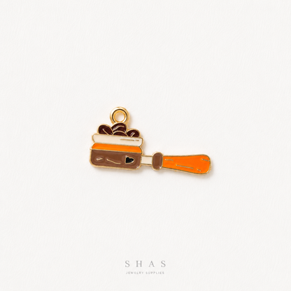 EC03S Coffee Grinder Enamel Charm ( 1 pc ) High Quality Shine
