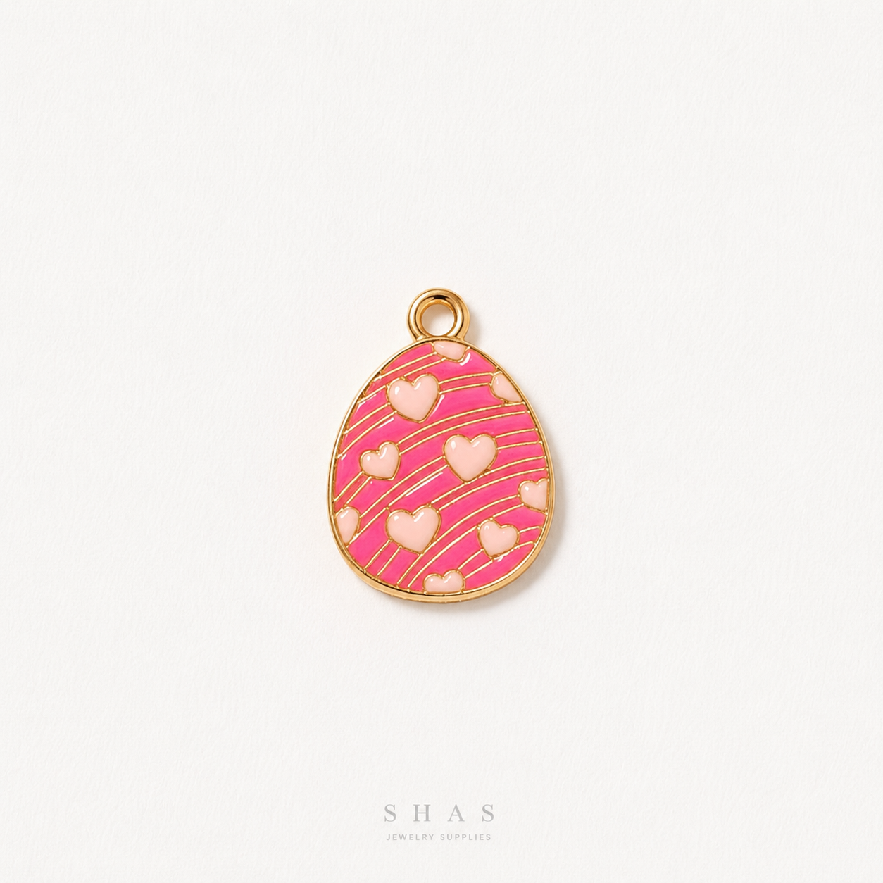 EC03K Love Balloon Charm ( 1 pc ) High Quality Shine