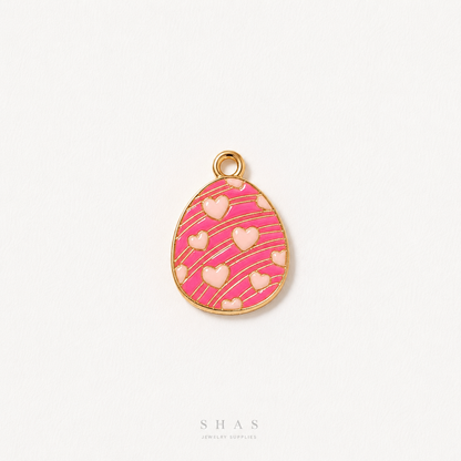 EC03K Love Balloon Charm ( 1 pc ) High Quality Shine